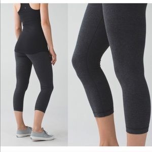 Lululemon high waisted cropped leggings